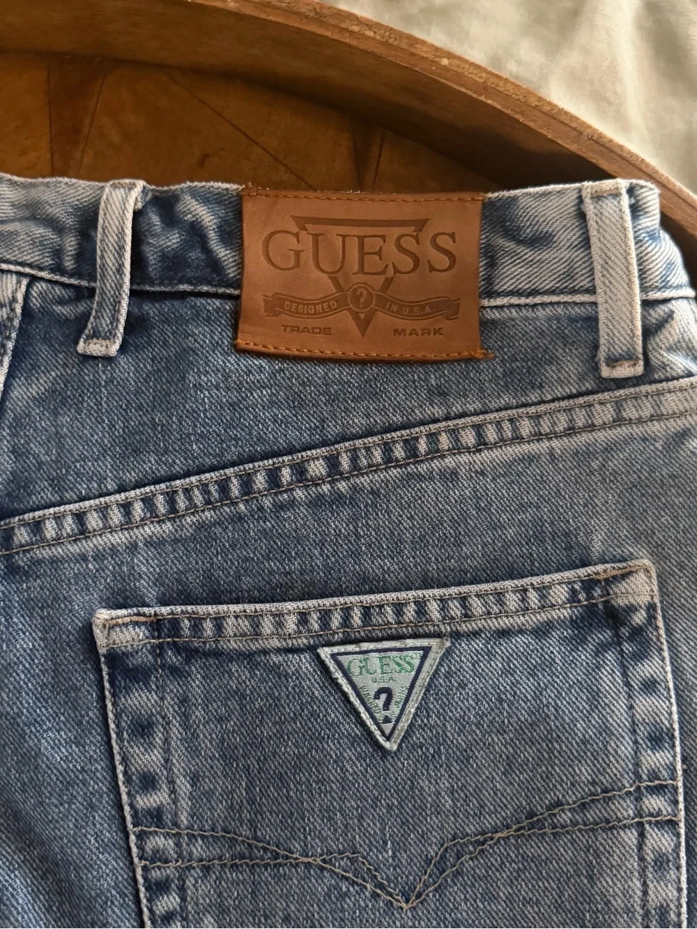Guess Light Blue Relaxed Men's Jeans
